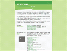 Tablet Screenshot of bionic.humpin.org